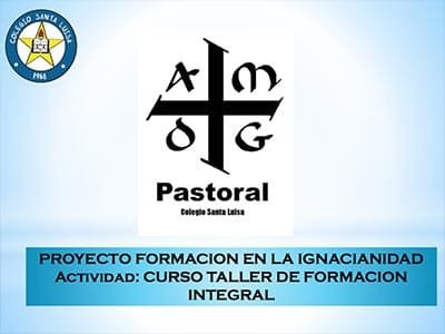 Curso Taller Formación Integral