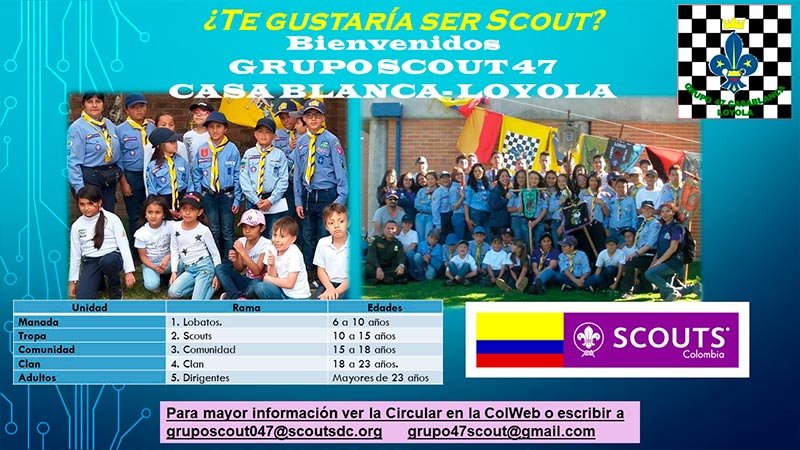 Invitación Grupo Scout