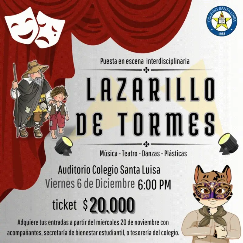 Invitación Lazarillo de Tormes 2024