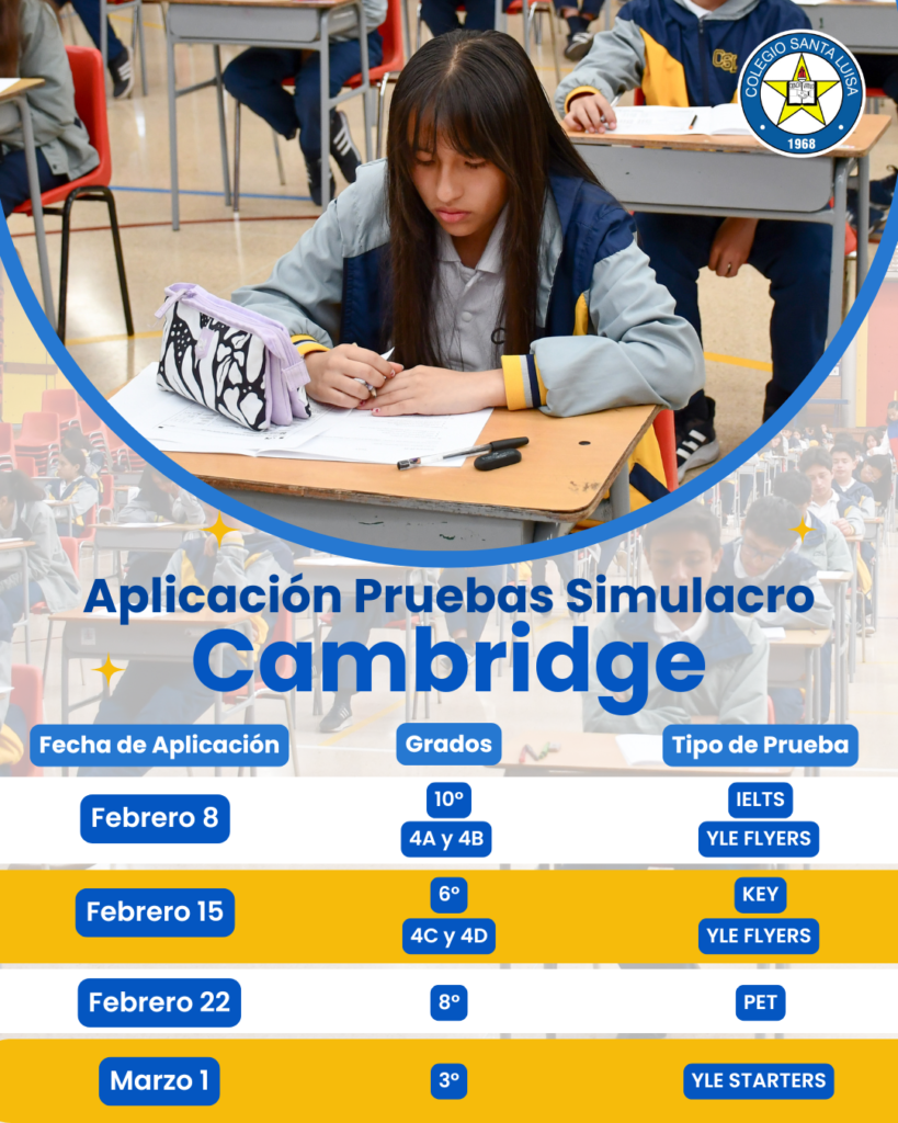 Aplicación Pruebas Simulacro Cambridge