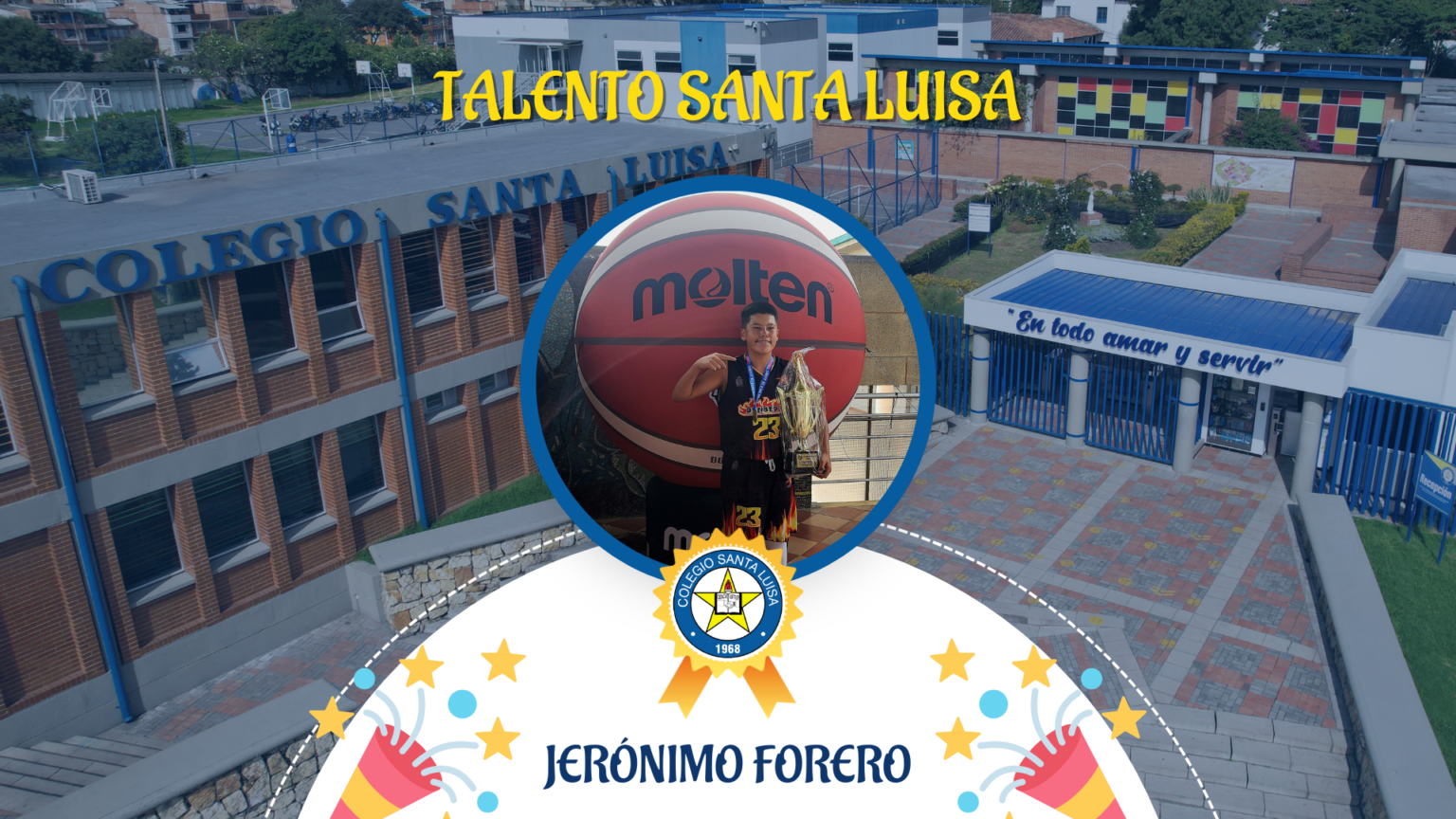 El estudiante Jerónimo Forero, se convirtió en Campeón de la "Liga Rola de Clubes"