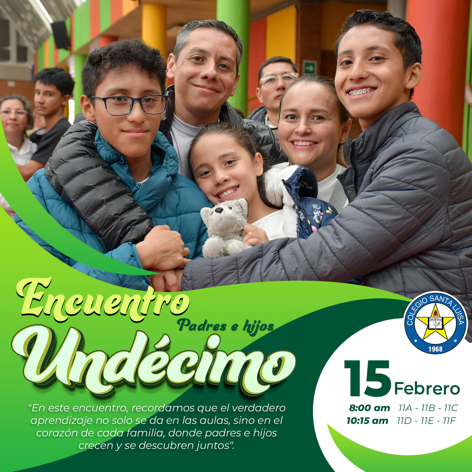 Encuentro Padres e Hijos Grado Undécimo