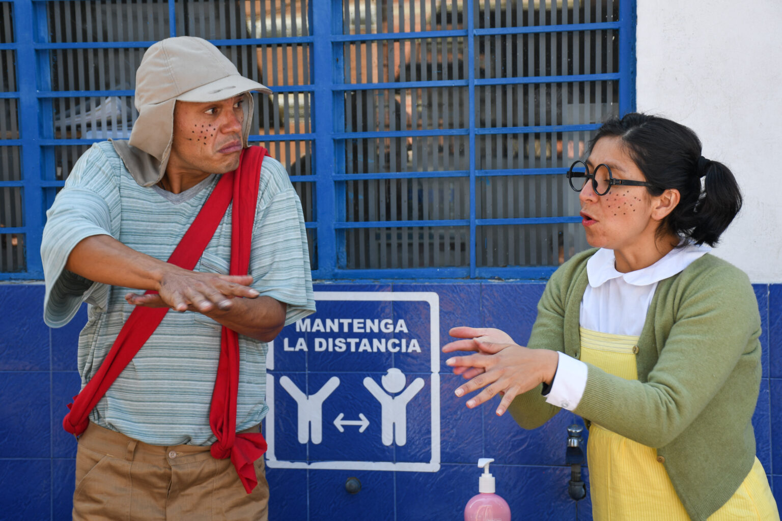 El Chavo y la Chilindrina se unen a la campaña de prevención (Mis manos limpias y seguras)