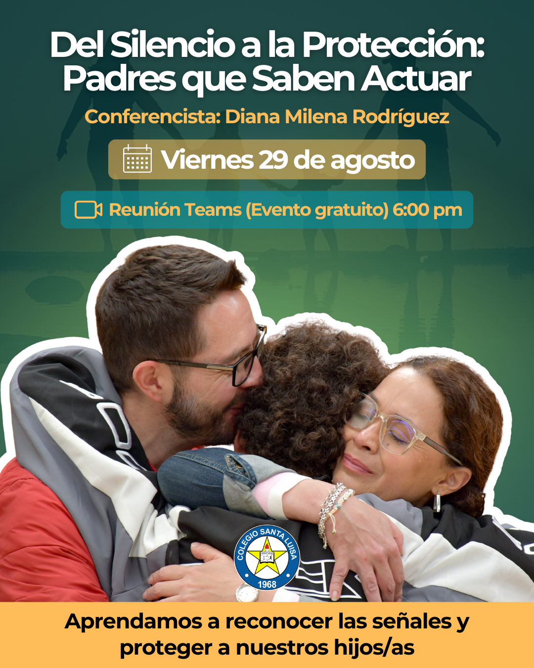 Webinar "Del Silencio a la Protección Padres que Saben Actuar"