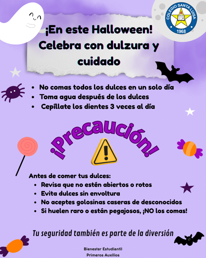 ¡En este Halloween! Celebra con dulzura y cuidado