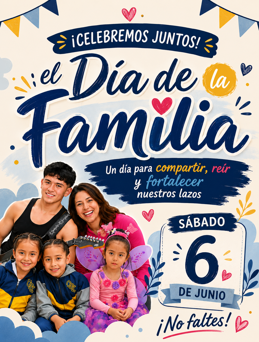 Invitación oficial Día de la Familia
