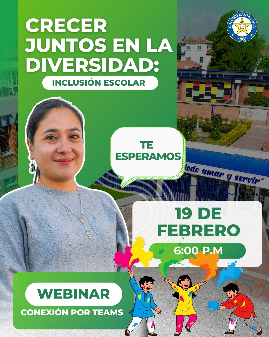 Webinar Crecer Juntos en la Diversidad: Inclusión Escolar
