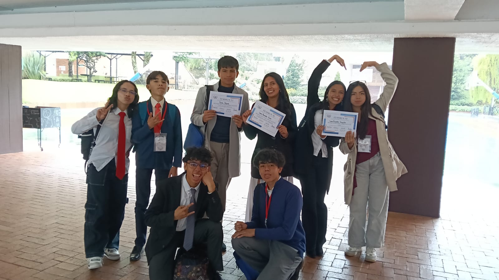 Participación de nuestros estudiantes en el Modelo de las Naciones Unidas FEMMUN