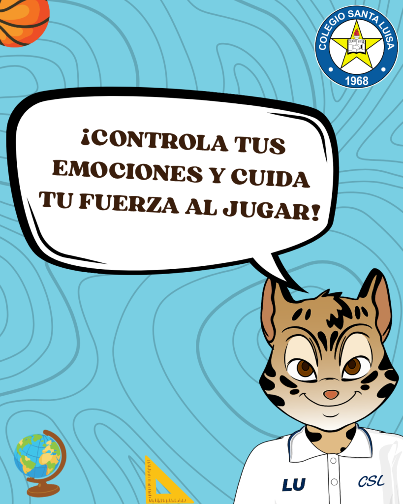 Controla tus emociones y cuida tu fuerza al jugar