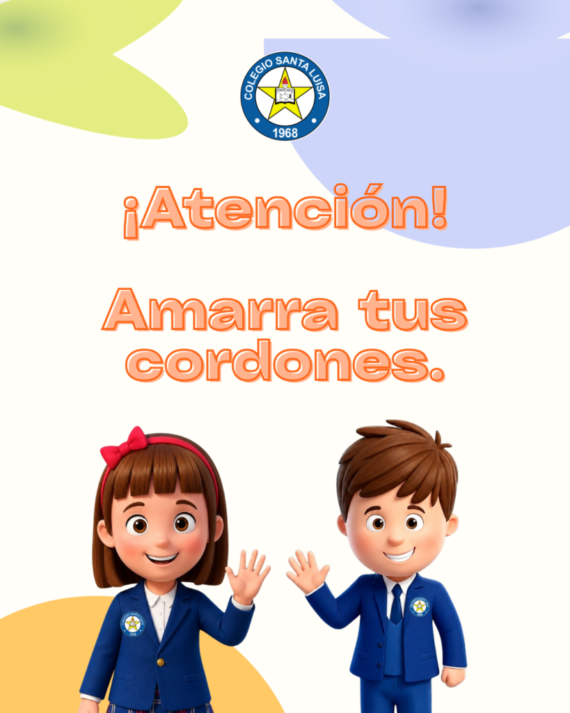 ¡Amarra tus cordones!