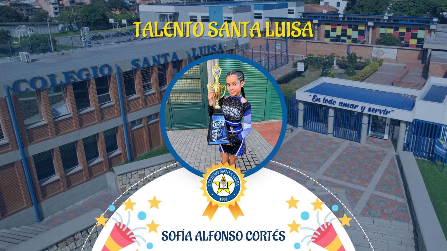 La estudiante Sofía Alfonso Cortés, obtuvo el primer puesto en Competencia de Porrismo