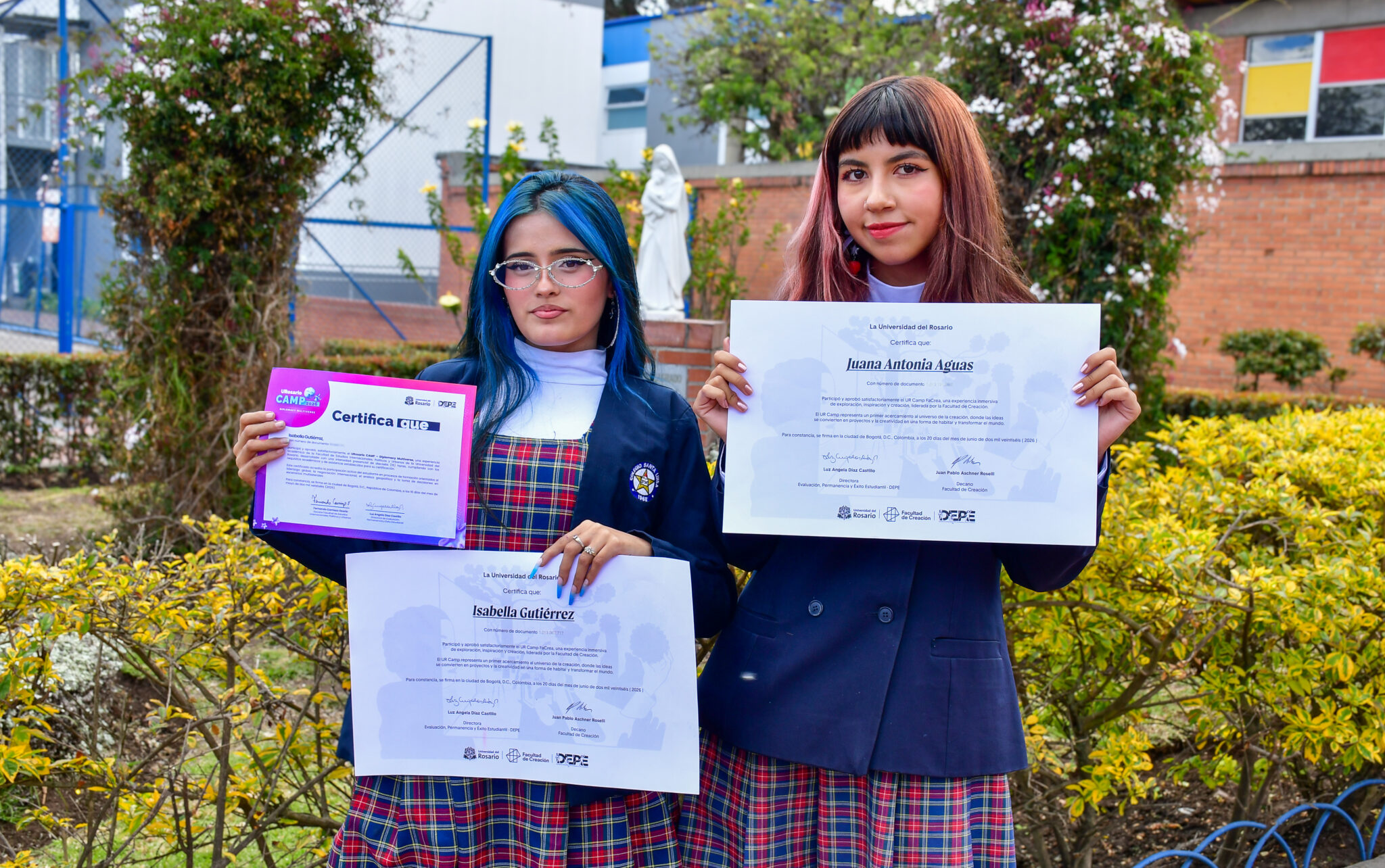 Nuestras estudiantes se destacan en el UR Camp 2026 de la Universidad del Rosario