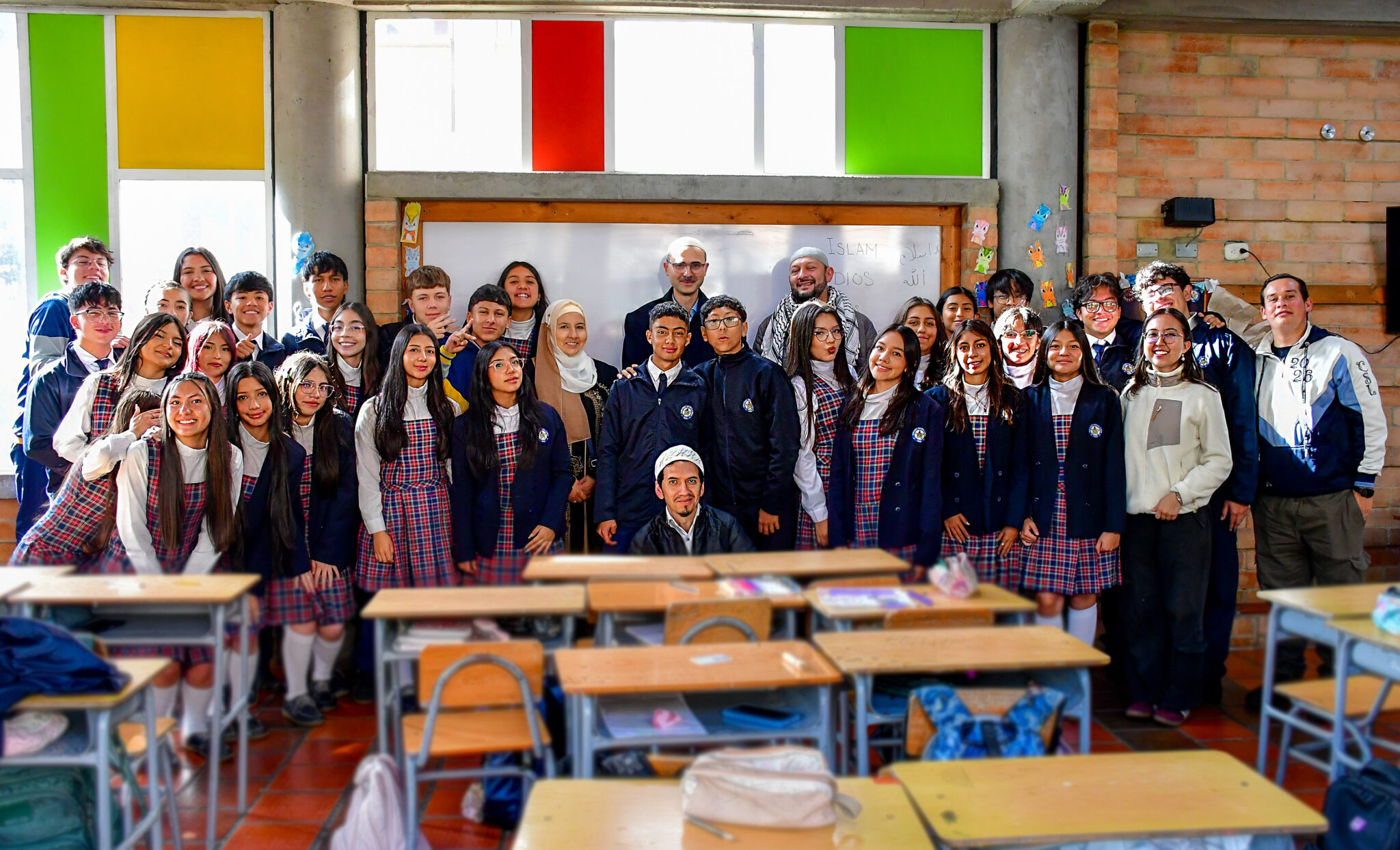 Los estudiantes de grado décimo vivieron una jornada de intercambio cultural y espiritual