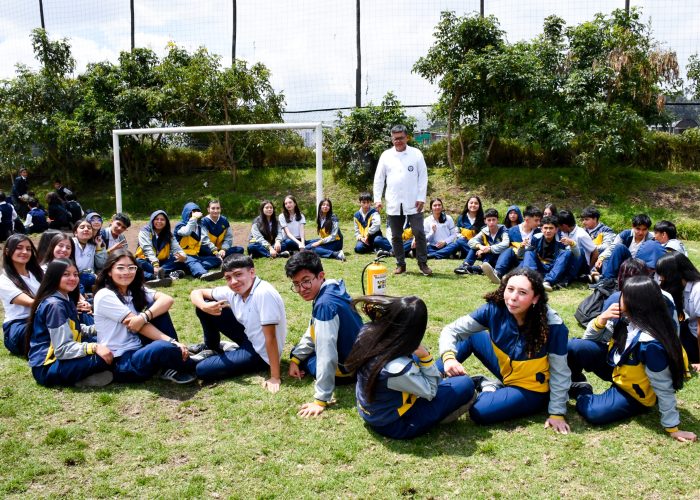 El Colegio Santa Luisa se unió al Simulacro Distrital de Preparación 2025