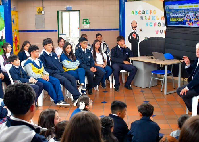 P. Provincial, una visita para agradecer y seguir caminando juntos