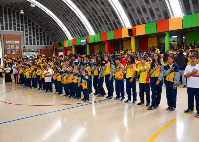 Izada de Bandera Conmemoración Día de la Independencia de Colombia