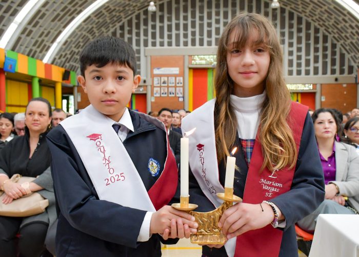 Eucaristía en Acción de Gracias por nuestros Estudiantes de Grado Quinto