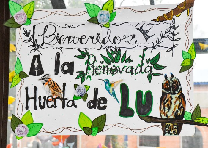 Inauguración Huerta de Lu y Aula Viva CSL