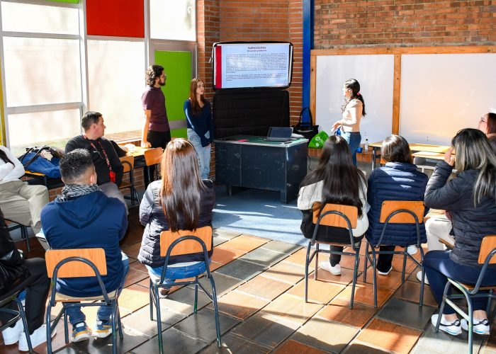 Maestros acompañarán el proceso de los estudiantes en el marco del convenio con la Fundación Tomás Rueda Vargas