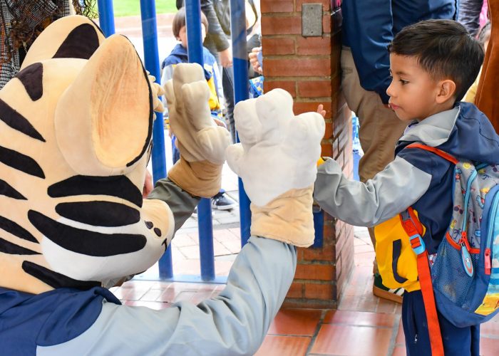 Bienvenida a nuestros estudiantes de Preescolar