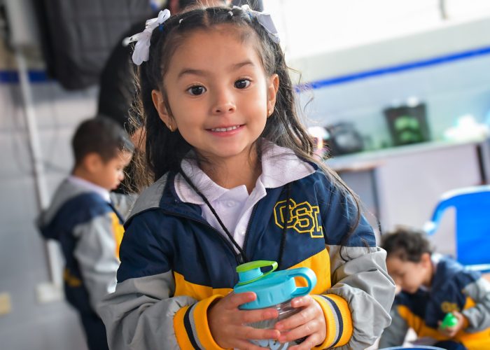 Bienvenida a nuestros estudiantes de Preescolar