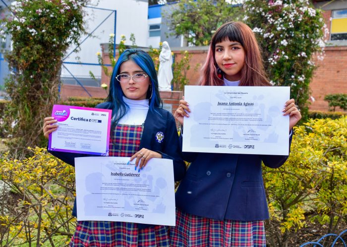 Nuestras estudiantes se destacan en el UR Camp 2026 de la Universidad del Rosario