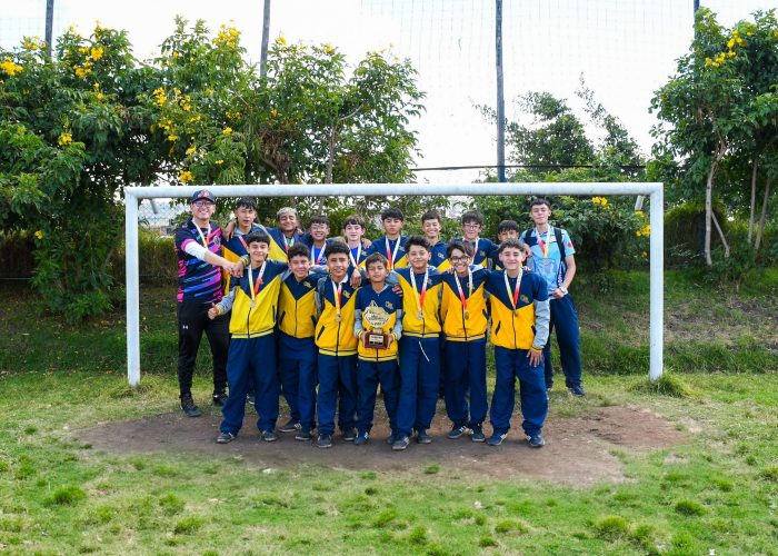 Nuestro equipo prejuvenil masculino se llevó la Copa Intercolegiados Supérate 2025