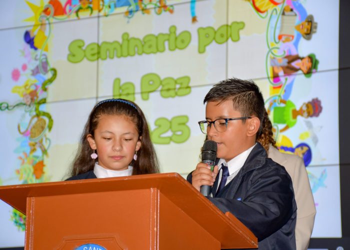 Seminario por la Paz 5 y 6°: creatividad y reflexión en la Semana por la Paz