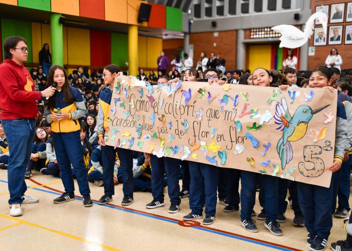 Cierre de la Semana por la Paz en el Colegio Santa Luisa