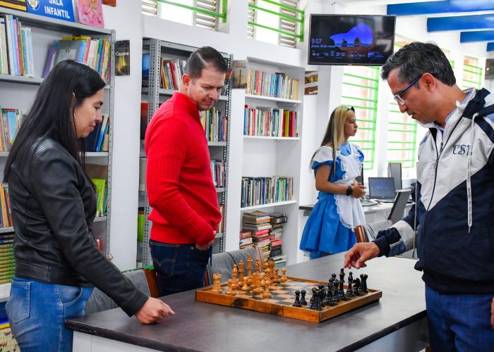 Inauguración de la Biblioteca San Roberto Belarmino