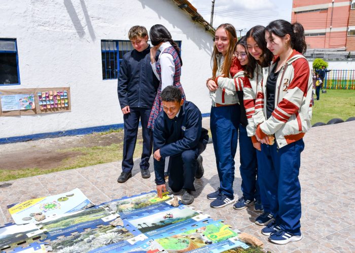 Estudiantes reflexionan sobre el cuidado del medio ambiente en la Semana de la Biodiversidad