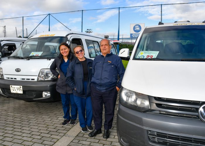 Operativo de movilidad con rutas escolares en el Colegio Santa Luisa