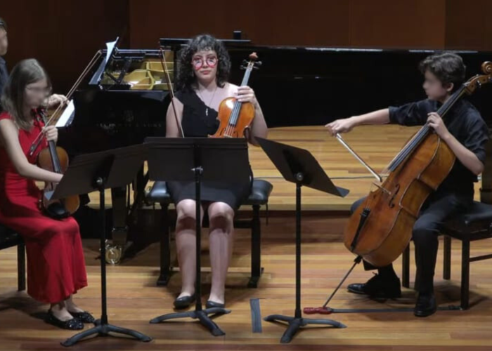 Talento Santa Luisa, Bélgica Trujillo brilló en el Summer Camp de Jóvenes Artistas en Madrid