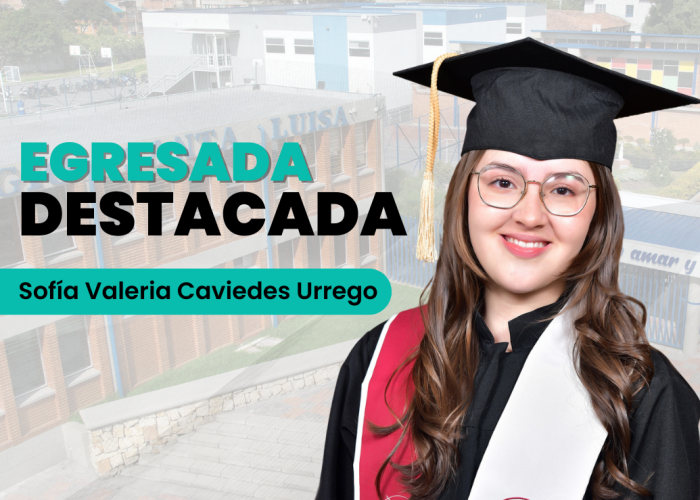 Egresada Sofía Valeria Caviedes Urrego obtuvo una Beca para estudiar Economía en la Universidad Externado de Colombia