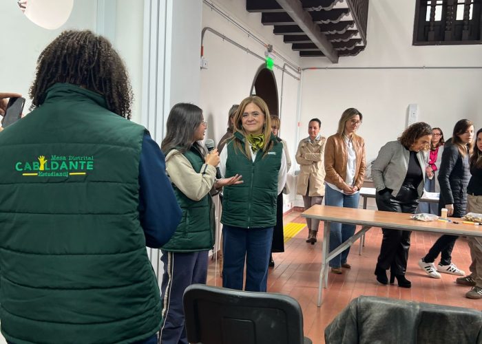 Cabildantes Estudiantiles Participan en Jornada de Formación con la Veeduría Distrital