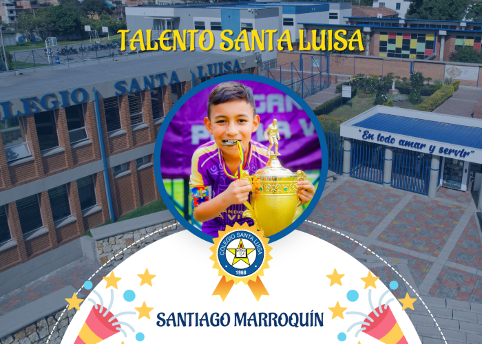 El estudiante Santiago Marroquín se coronó campeón del Torneo de Fútbol Kanto de Oro