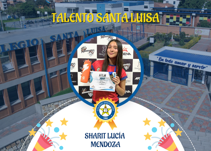 La estudiante Sharit Mendoza, campeona y MVP en torneo de voleibol