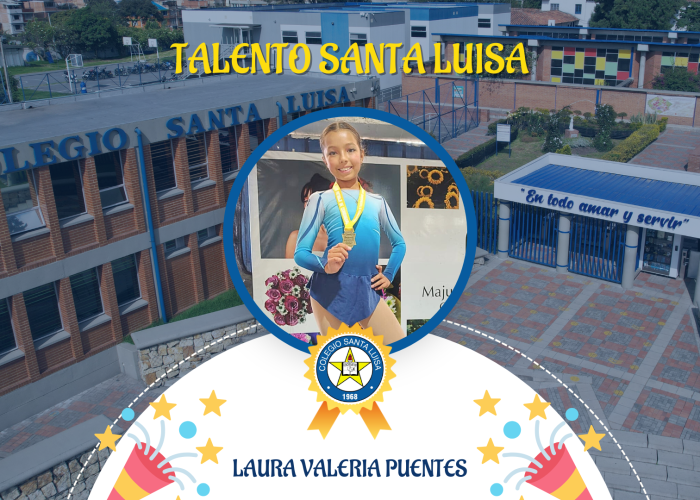 Laura Valeria Puentes obtuvo la medalla de oro en Campeonato de Patinaje