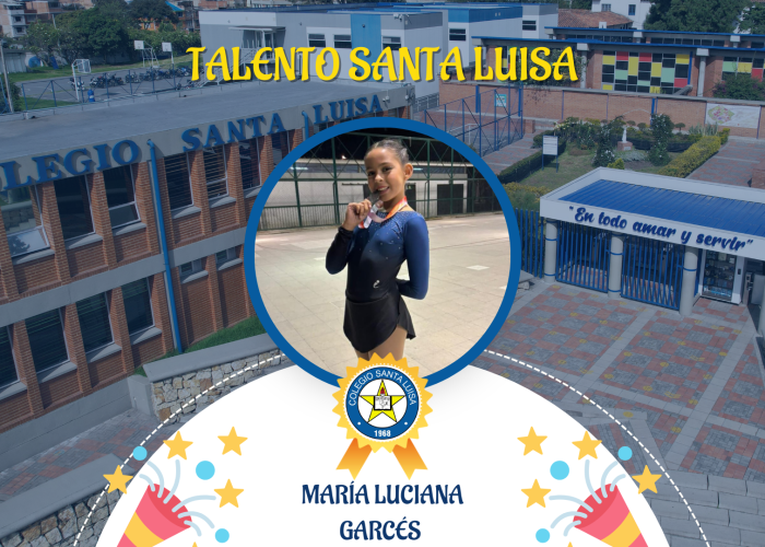 La Estudiante María Luciana Garcés se destacó en el Torneo Distrital de Patinaje Artístico