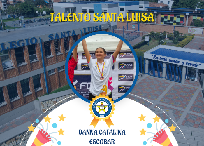 La Estudiante Danna Catalina Escobar Romero se destacó en el Campeonato Nacional de Marcha