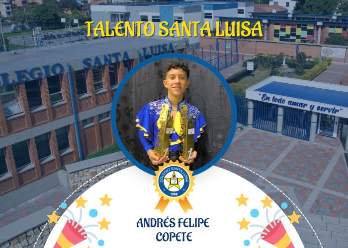 El estudiante Andrés Felipe Copete brilló en competencias de salsa