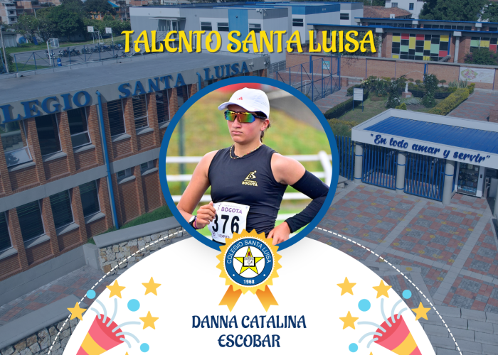 La estudiante Danna Escobar obtuvo la medalla de plata Distrital de Bogotá