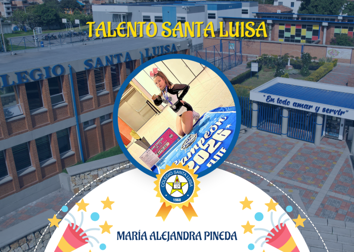 La estudiante María Alejandra Pineda ganadora en Torneo Internacional de Cheerleading